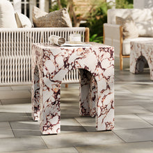 Load image into Gallery viewer, Valen Square Indoor - Outdoor Patio Arched Concrete Side Table by Modway
