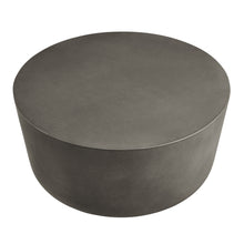 Load image into Gallery viewer, Brion Round Indoor - Outdoor Patio Concrete Coffee Table by Modway
