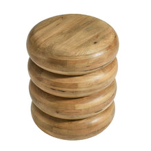 Load image into Gallery viewer, Ellery Round Stacked Wood Side Table by Modway
