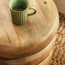Load image into Gallery viewer, Ellery Round Stacked Wood Side Table by Modway
