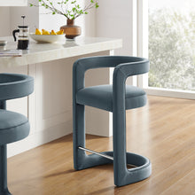 Load image into Gallery viewer, Winslow Performance Velvet Counter Stool by Modway
