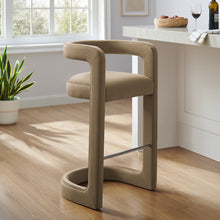 Load image into Gallery viewer, Winslow Performance Velvet Bar Stool by Modway
