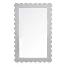 Load image into Gallery viewer, Emmeline Scalloped Rectangle Wall Mirror by Modway
