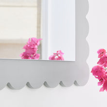 Load image into Gallery viewer, Emmeline Scalloped Rectangle Wall Mirror by Modway
