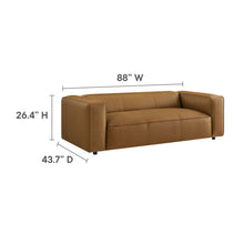 Load image into Gallery viewer, Auren Upholstered Vegan Leather Sofa by Modway
