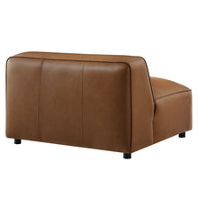 Load image into Gallery viewer, Auren Upholstered Vegan Leather Modular Armless Chair by Modway
