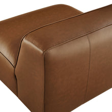 Load image into Gallery viewer, Auren Upholstered Vegan Leather Modular Armless Chair by Modway
