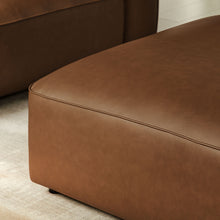 Load image into Gallery viewer, Auren Upholstered Vegan Leather Ottoman by Modway
