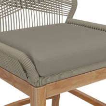 Load image into Gallery viewer, Wellspring Outdoor Patio Teak and Rope Counter Stool by Modway
