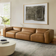 Load image into Gallery viewer, Auren 3-Piece Upholstered Vegan Leather Modular Sofa by Modway

