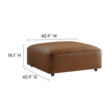 Load image into Gallery viewer, Auren 6-Piece Upholstered Vegan Leather Modular Sofa by Modway
