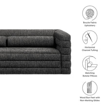 Load image into Gallery viewer, Relle Channel Tufted Boucle Upholstered Sofa by Modway

