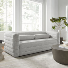 Load image into Gallery viewer, Relle Channel Tufted Boucle Upholstered Sofa by Modway
