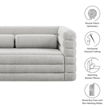 Load image into Gallery viewer, Relle Channel Tufted Boucle Upholstered Loveseat by Modway
