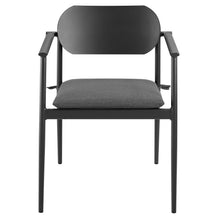 Load image into Gallery viewer, Aeris Stackable Outdoor Patio Aluminum Dining Armchair Set of 2 by Modway
