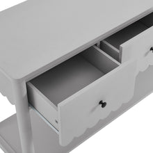 Load image into Gallery viewer, Emmeline 3-Drawer Scalloped Console Table by Modway
