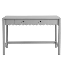 Load image into Gallery viewer, Emmeline 1-Drawer Scallop Writing Desk by Modway
