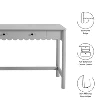 Load image into Gallery viewer, Emmeline 1-Drawer Scallop Writing Desk by Modway
