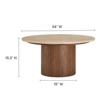 Load image into Gallery viewer, Kioni Round Travertine Coffee Table by Modway
