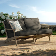 Load image into Gallery viewer, Saratoga Outdoor Patio Teak Wood Loveseat by Modway
