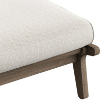 Load image into Gallery viewer, Saratoga Outdoor Patio Teak Ottoman by Modway
