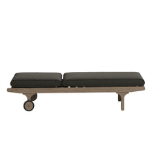 Load image into Gallery viewer, Saratoga Outdoor Patio Teak Chaise Lounge Chair by Modway
