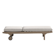 Load image into Gallery viewer, Saratoga Outdoor Patio Teak Chaise Lounge Chair by Modway
