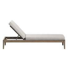 Load image into Gallery viewer, Northlake Outdoor Patio Teak Chaise Lounge by Modway
