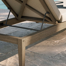 Load image into Gallery viewer, Northlake Outdoor Patio Teak Chaise Lounge by Modway
