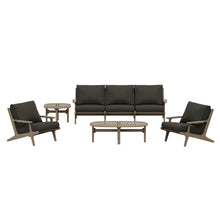 Load image into Gallery viewer, Saratoga 4-Piece Outdoor Patio Teak Wood Furniture Set by Modway
