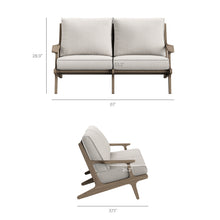 Load image into Gallery viewer, Saratoga 4-Piece Outdoor Patio Teak Wood Furniture Set by Modway
