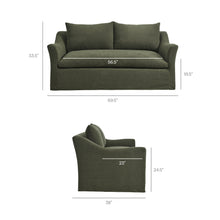 Load image into Gallery viewer, Somerset 70" Linen Blend Slipcovered Loveseat by Modway
