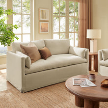 Load image into Gallery viewer, Wellfleet Slipcovered Linen-Blend Loveseat by Modway

