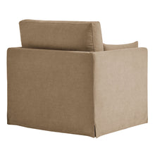 Load image into Gallery viewer, Wellfleet Slipcovered Linen-Blend Armchair by Modway
