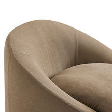 Load image into Gallery viewer, Sadie Slipcovered Linen-Blend Round Accent Chair by Modway
