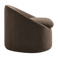 Load image into Gallery viewer, Sadie Slipcovered Linen-Blend Round Accent Chair by Modway
