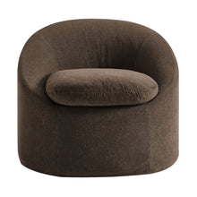 Load image into Gallery viewer, Sadie Slipcovered Linen-Blend Round Accent Chair by Modway
