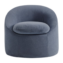 Load image into Gallery viewer, Sadie Slipcovered Linen-Blend Round Accent Chair by Modway
