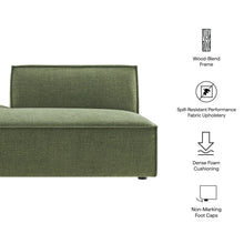 Load image into Gallery viewer, Restore Performance Fabric Upholstered Left-Facing Armless Modular Chaise by Modway
