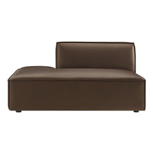 Load image into Gallery viewer, Restore Vegan Leather Left-Facing Armless Modular Chaise by Modway
