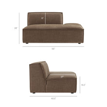 Load image into Gallery viewer, Restore Performance Fabric Upholstered Right-Facing Armless Modular Chaise by Modway
