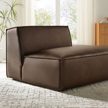 Load image into Gallery viewer, Restore Vegan Leather Right-Facing Armless Modular Chaise by Modway
