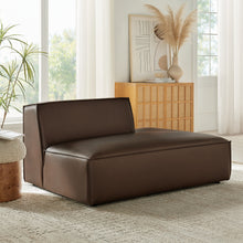 Load image into Gallery viewer, Restore Vegan Leather Right-Facing Armless Modular Chaise by Modway
