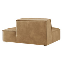 Load image into Gallery viewer, Restore Vegan Leather Right-Facing Armless Modular Chaise by Modway
