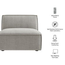 Load image into Gallery viewer, Restore Performance Fabric Upholstered Armless Modular Chair by Modway
