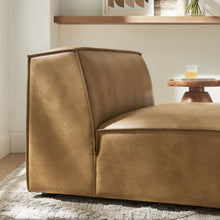 Load image into Gallery viewer, Restore Vegan Leather Armless Modular Chair by Modway
