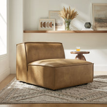 Load image into Gallery viewer, Restore Vegan Leather Armless Modular Chair by Modway
