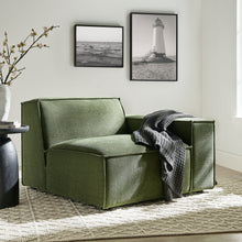 Load image into Gallery viewer, Restore Performance Fabric Upholstered Right-Facing Modular Lounge Chair by Modway
