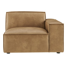 Load image into Gallery viewer, Restore Vegan Leather Right-Facing Modular Lounge Chair by Modway
