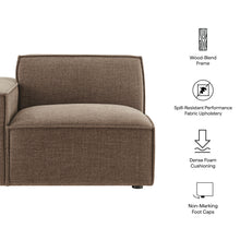 Load image into Gallery viewer, Restore Performance Fabric Upholstered Left-Facing Modular Lounge Chair by Modway
